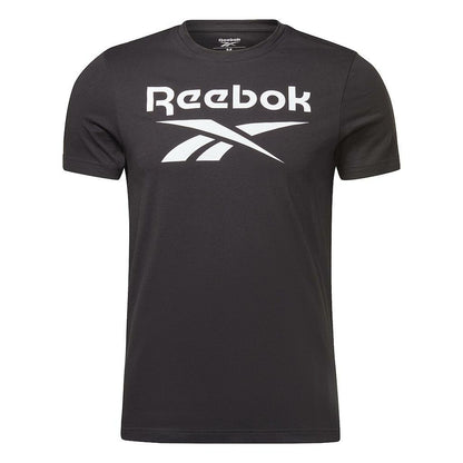 Heren-T-Shirt met Korte Mouwen Reebok BIG LOGO TEE HD4222 Zwart