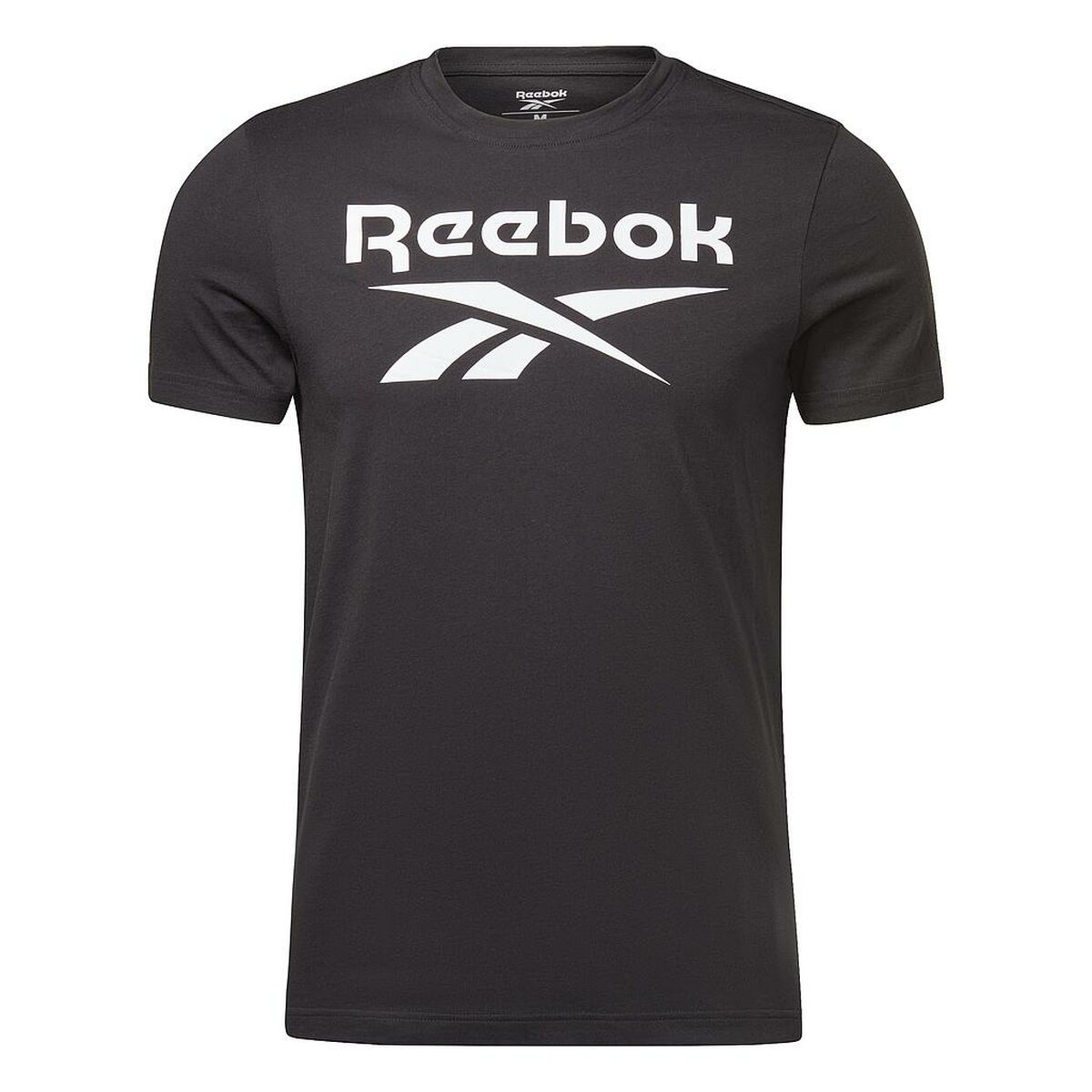 Heren-T-Shirt met Korte Mouwen Reebok BIG LOGO TEE HD4222 Zwart