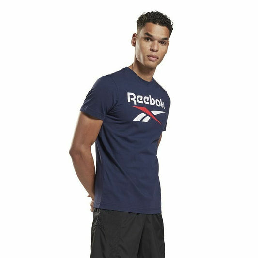 Shirt Reebok  Big Logo  Donkerblauw