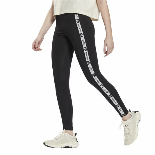 Sportleggings voor Dames Reebok TE Tape Zwart