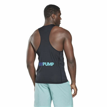Heren Mouwloos T-shirt Reebok Les Mills® BodyPump® Zwart