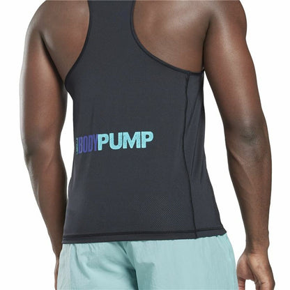 Heren Mouwloos T-shirt Reebok Les Mills® BodyPump® Zwart