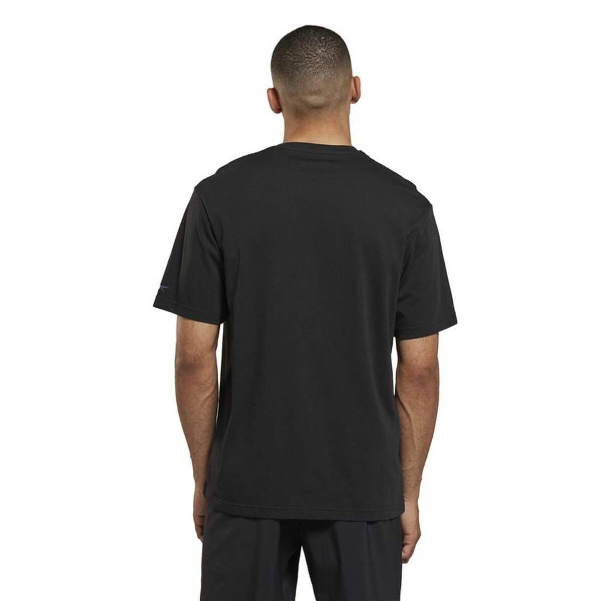 Heren-T-Shirt met Korte Mouwen Reebok Les Mills® Oversized Graphic Zwart