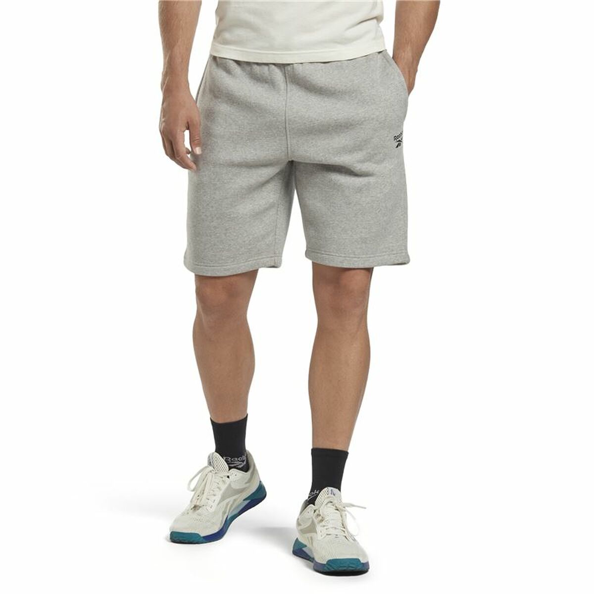 Sportbroekje voor heren Reebok Identity Fleece Grijs