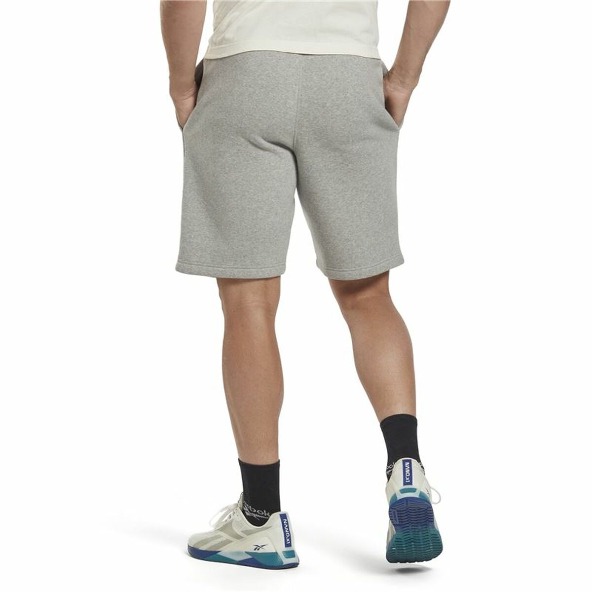 Sportbroekje voor heren Reebok Identity Fleece Grijs
