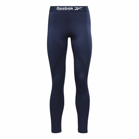 Sportleggings voor Dames Reebok Workout Ready Marineblauw