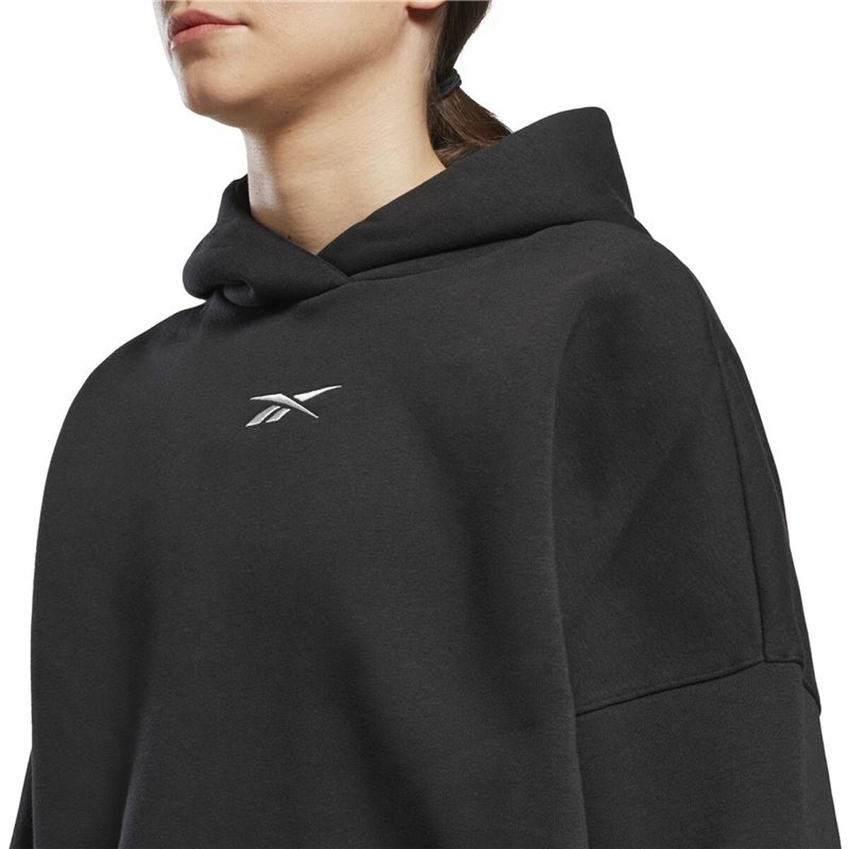 Dameshoodie Reebok Studio Zwart