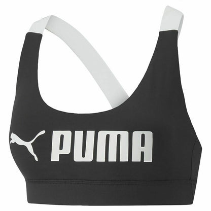 Sportbeha Puma Zwart Wit Multicolour