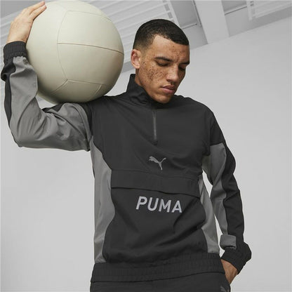 Heren Sportjas Puma Fit Woven Zwart