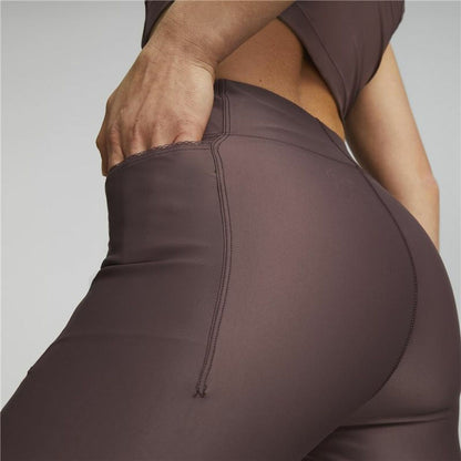 Sportleggings voor Dames Puma Studio Yourmove Ultyrabare 7/8 Bruin