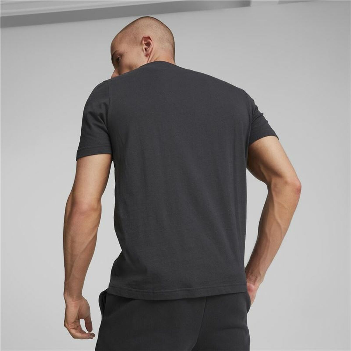 Heren-T-Shirt met Korte Mouwen Puma Better Zwart