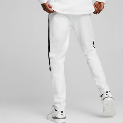 Lange sportbroek Puma Wit Mannen