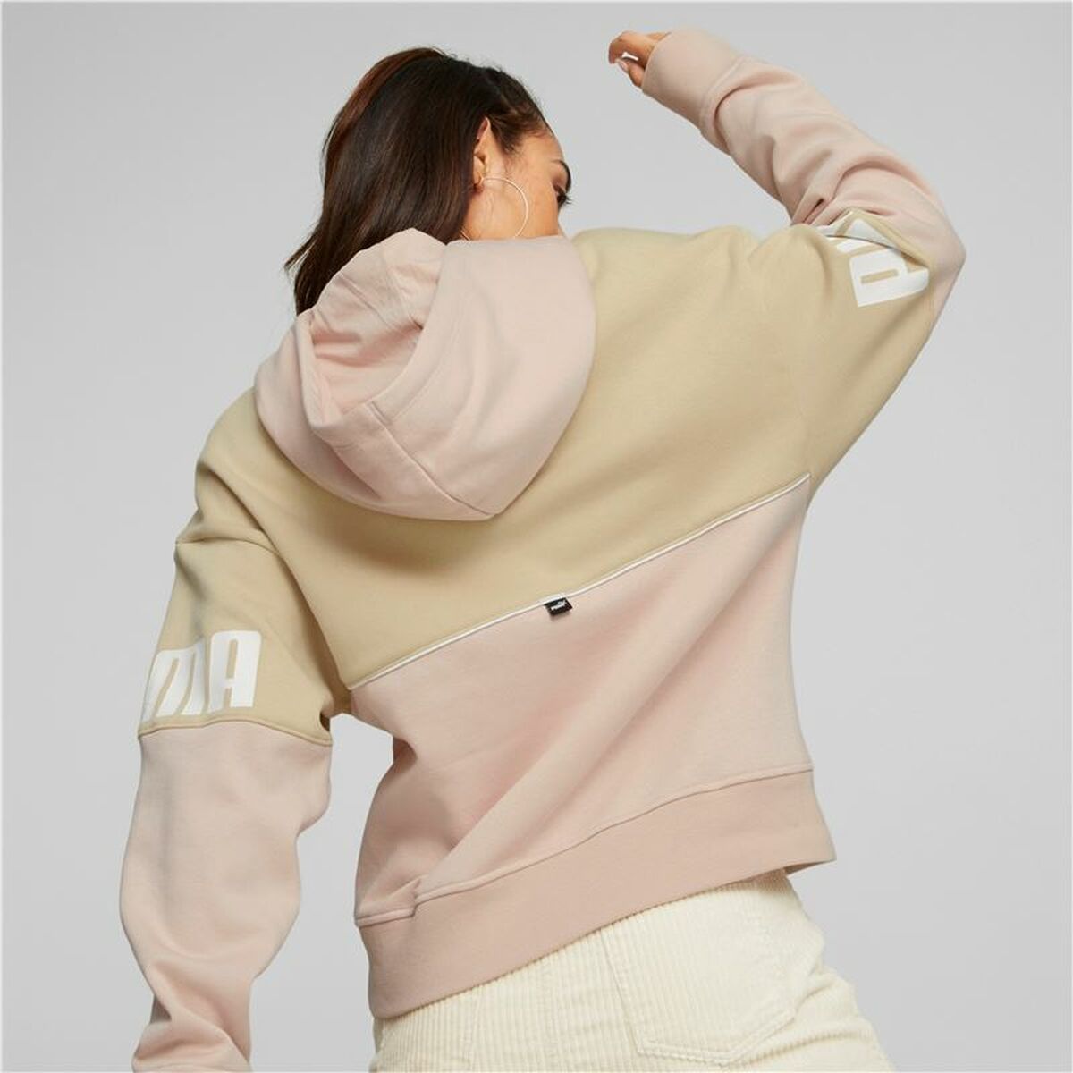 Dameshoodie Puma Roze