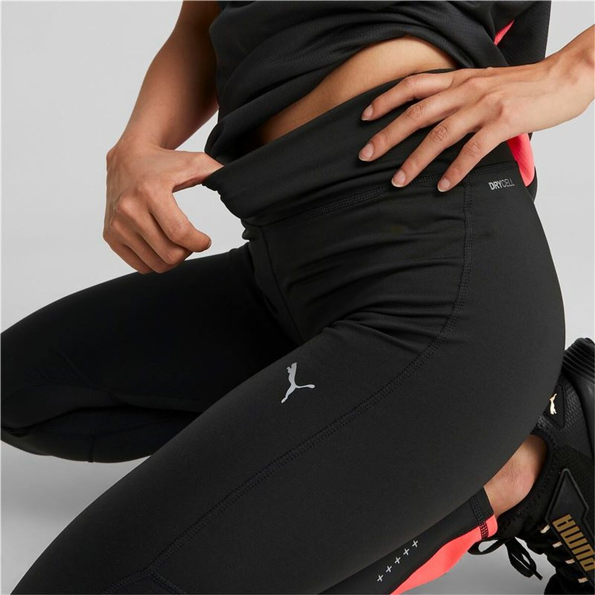 Sportleggings voor Dames Puma Favourite Zwart