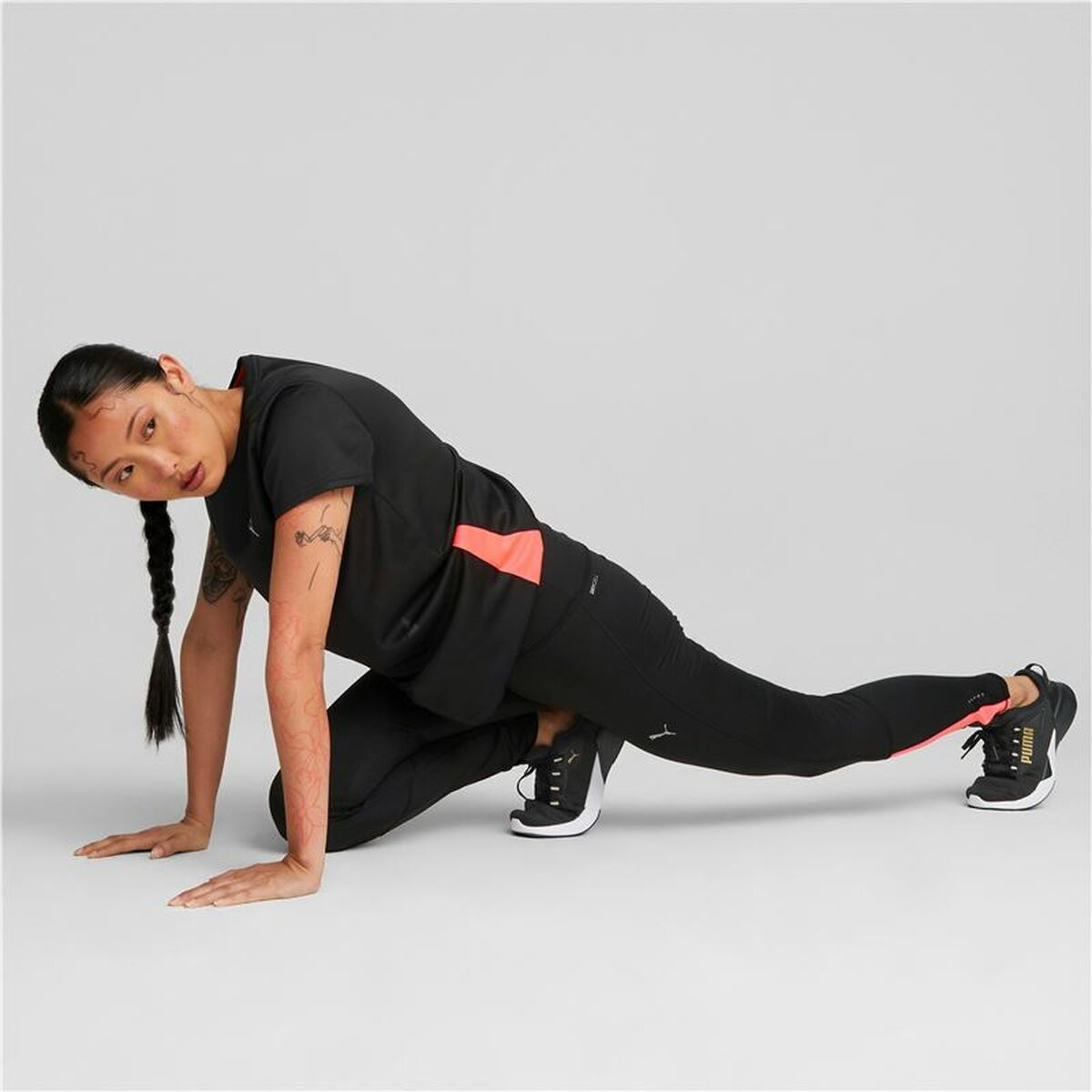 Sportleggings voor Dames Puma Favourite Zwart