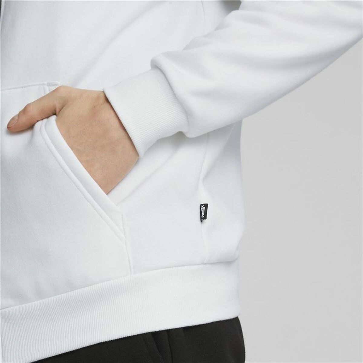 Trainingspak voor Volwassenen Puma Power Colorblock Zwart
