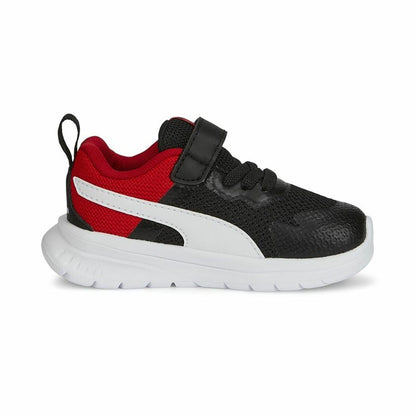 Hardloopschoenen voor Kinderen Puma Evolve Run Mesh Zwart