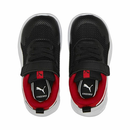 Hardloopschoenen voor Kinderen Puma Evolve Run Mesh Zwart