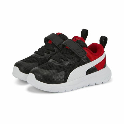 Hardloopschoenen voor Kinderen Puma Evolve Run Mesh Zwart