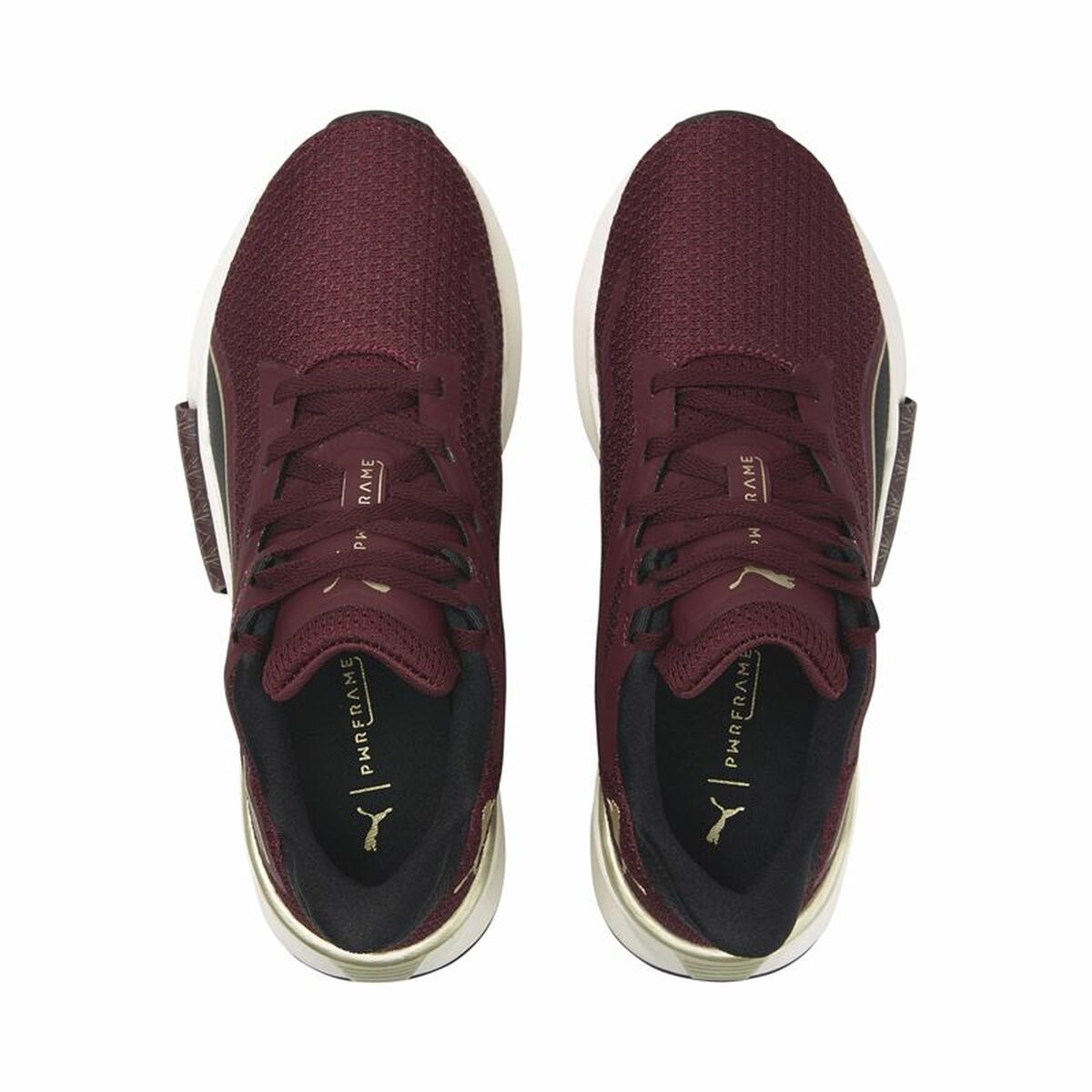 Sportschoenen voor Dames Puma PwrFrameTR Deco Glam Bordeaux