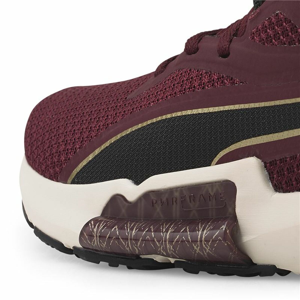Sportschoenen voor Dames Puma PwrFrameTR Deco Glam Bordeaux