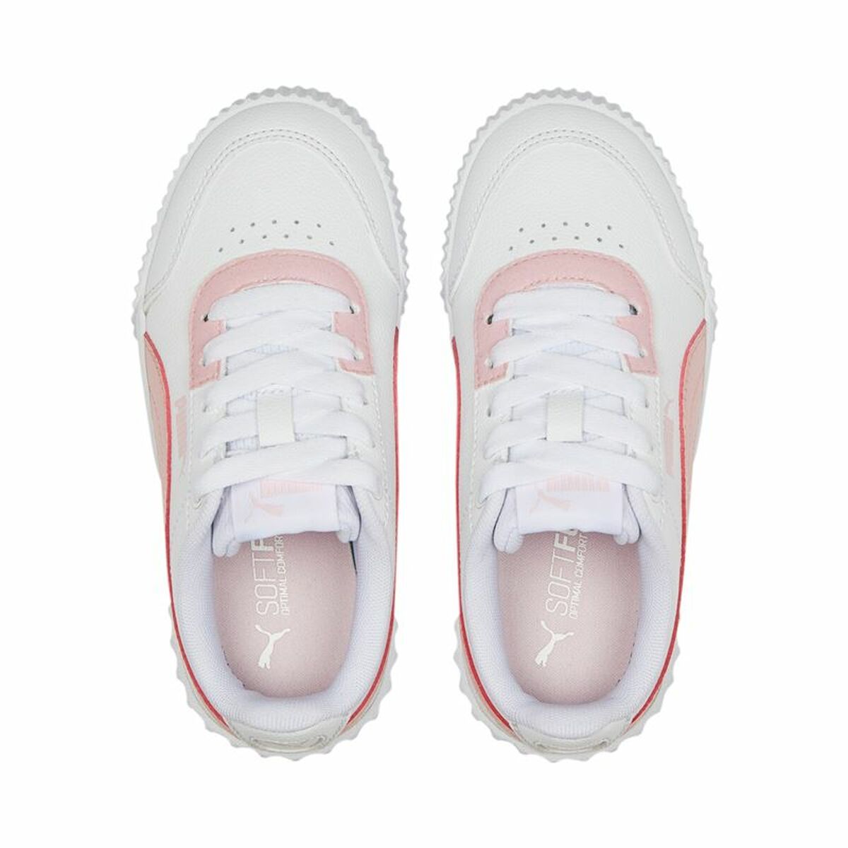 Casual Kindersneakers Carina Lift  Puma Wit