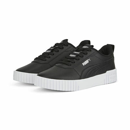 Dames casual sneakers Puma Carina 2.0 Tape Zwart