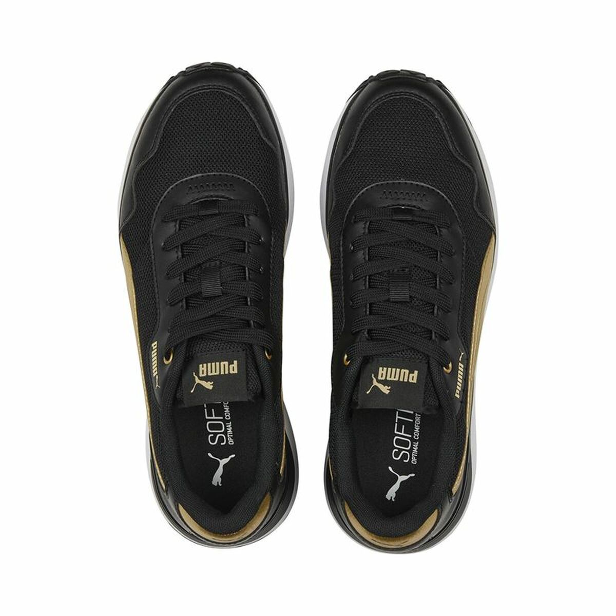 Sportschoenen voor Dames Puma R78 Voyage Distressed  Zwart