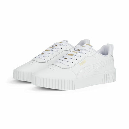 Dames casual sneakers Puma Carina 2.0 Tape Wit