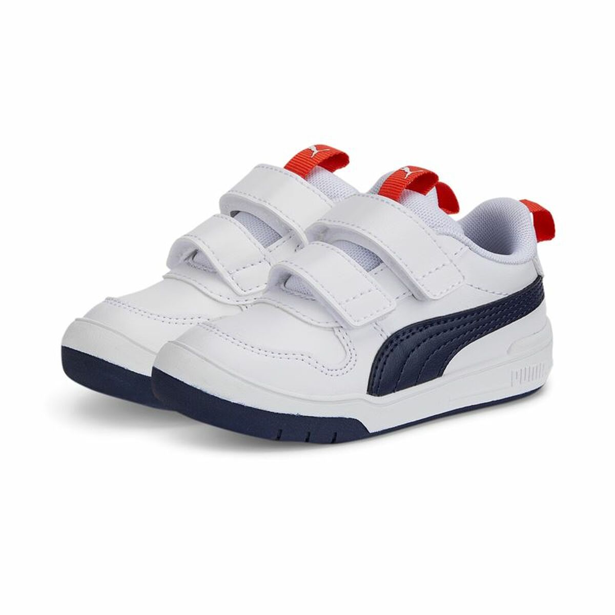 Casual Kindersneakers Puma Multiflex SL V Blauw Wit