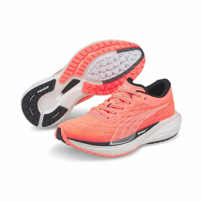 Sportschoenen voor Dames Puma Deviate Nitro 2 Zalm