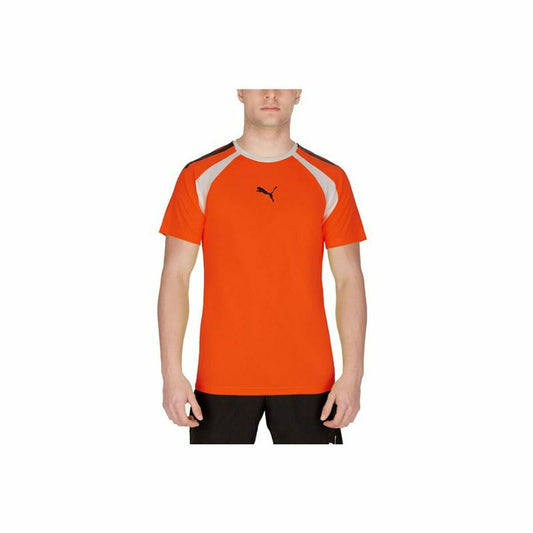 Heren-T-Shirt met Korte Mouwen Puma Team Liga Padel Oranje