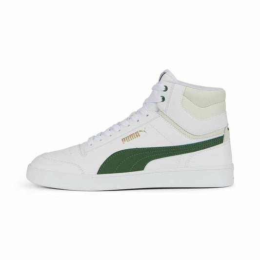 Uniseks Casual Sneakers Puma Shuffle Mid Wit