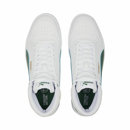 Uniseks Casual Sneakers Puma Shuffle Mid Wit