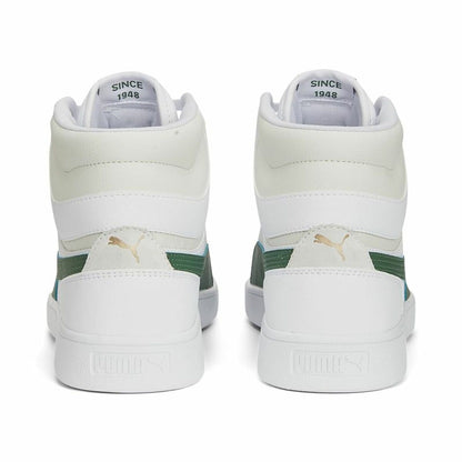 Uniseks Casual Sneakers Puma Shuffle Mid Wit