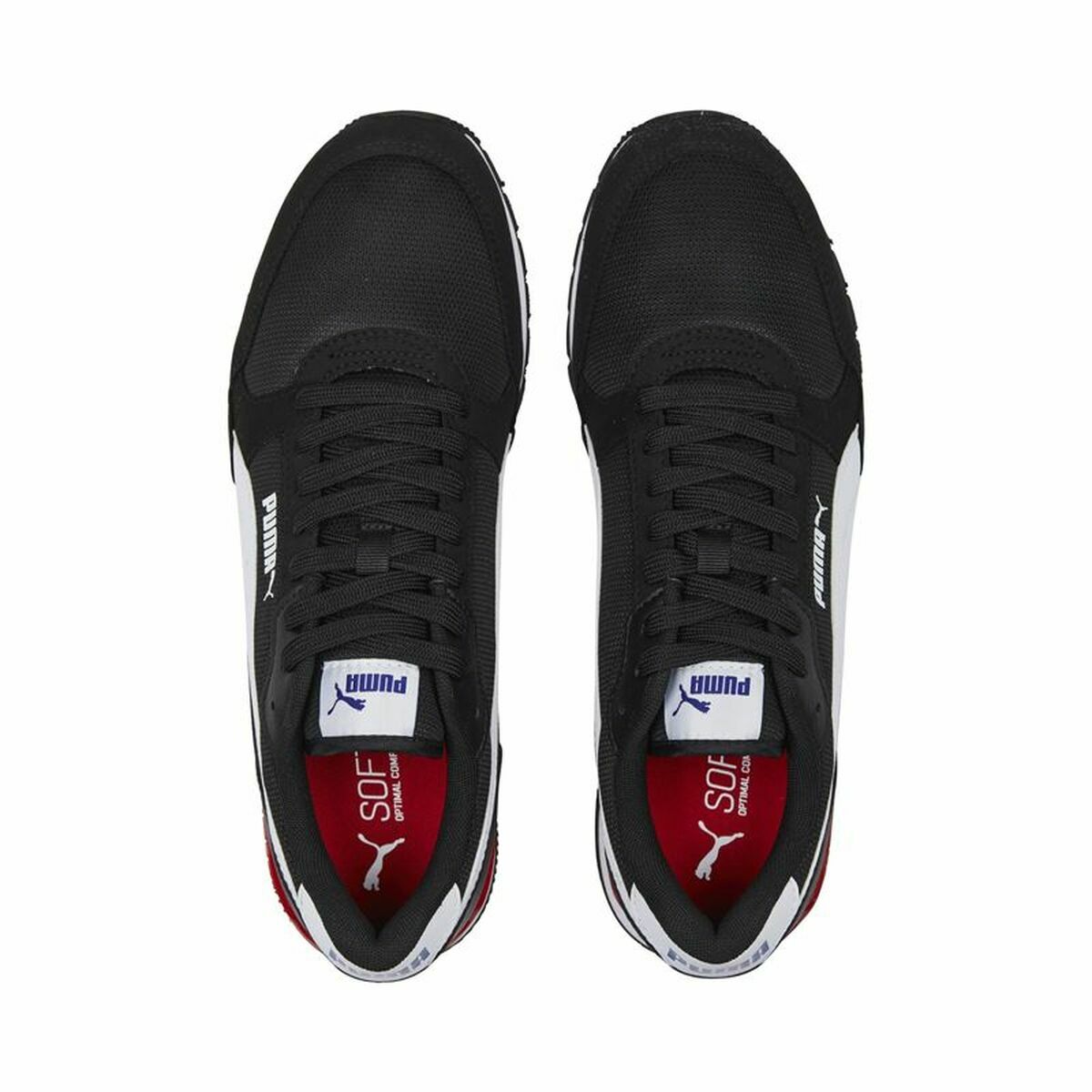 Casual Herensneakers Puma St Runner V3 Mesh Zwart