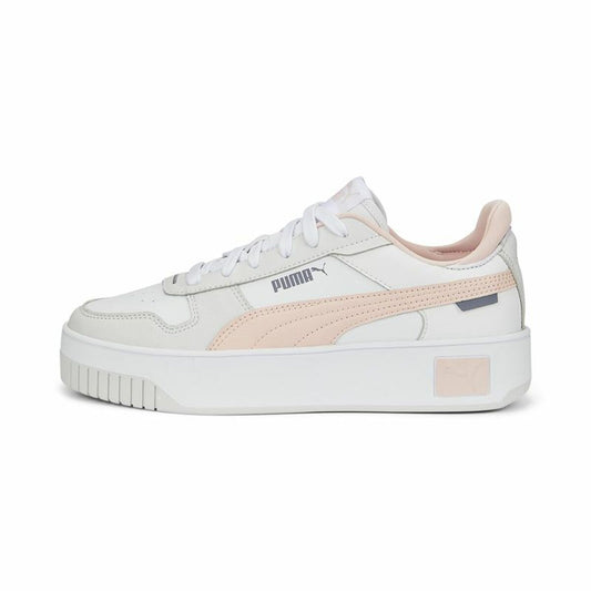 Dames casual sneakers Puma Carina Street Wit