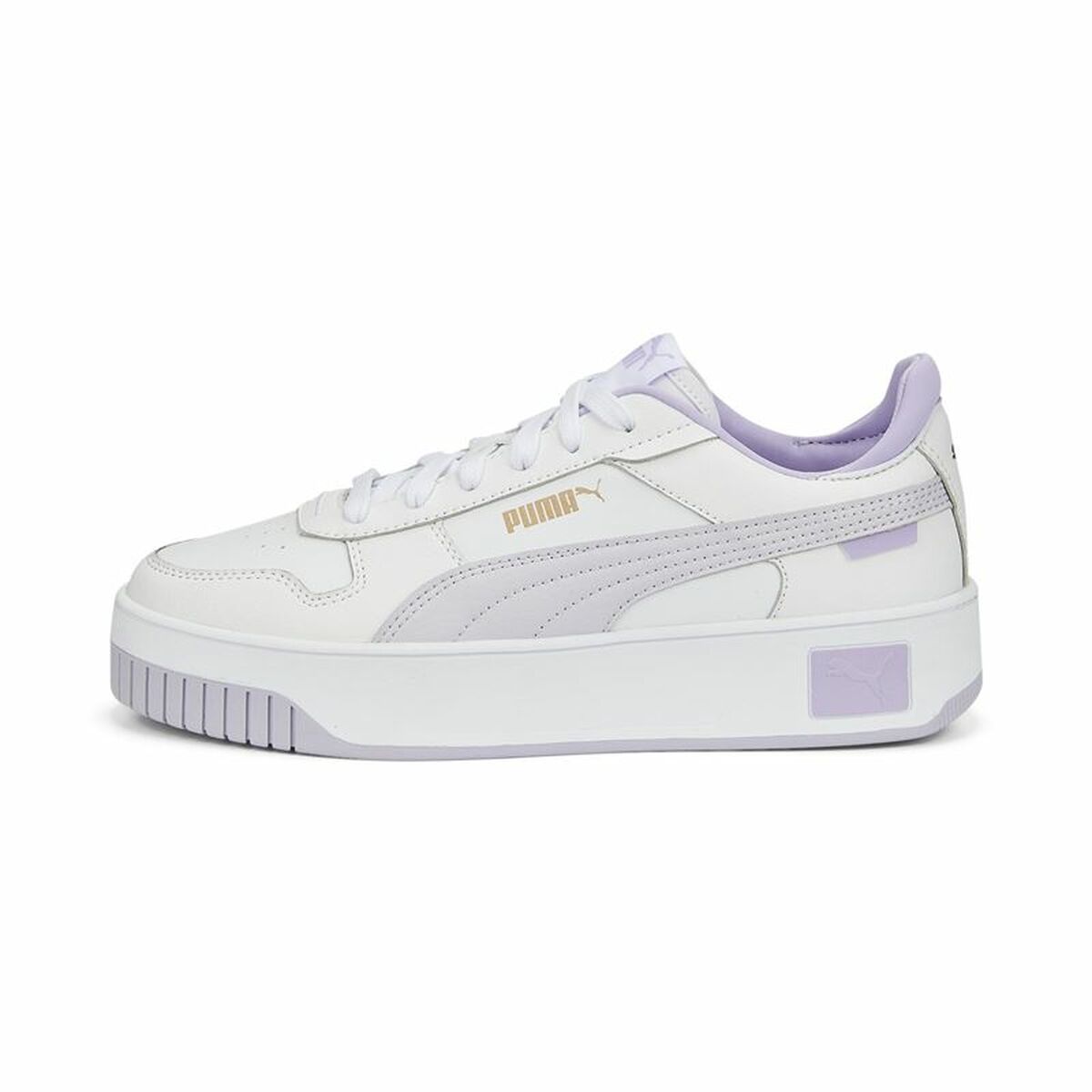Dames casual sneakers Puma Carina Street Wit