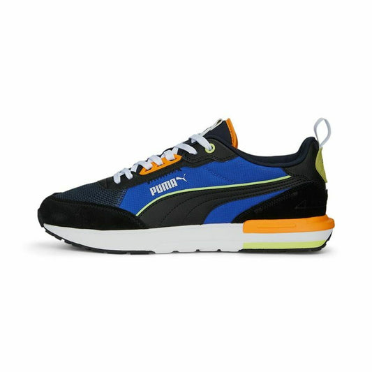 Casual Herensneakers Puma R22 Zwart