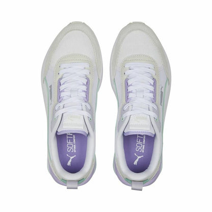Dames casual sneakers Puma R22 Beige