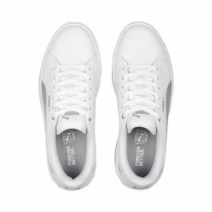 Dames casual sneakers Puma Karmen Space Metalli Wit