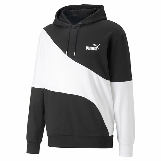 Herenhoodie Puma Power Cat Zwart