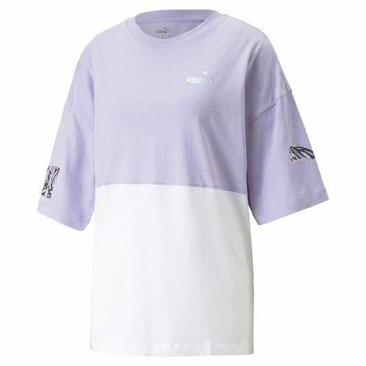 Dames-T-Shirt met Korte Mouwen Puma Nova Shin