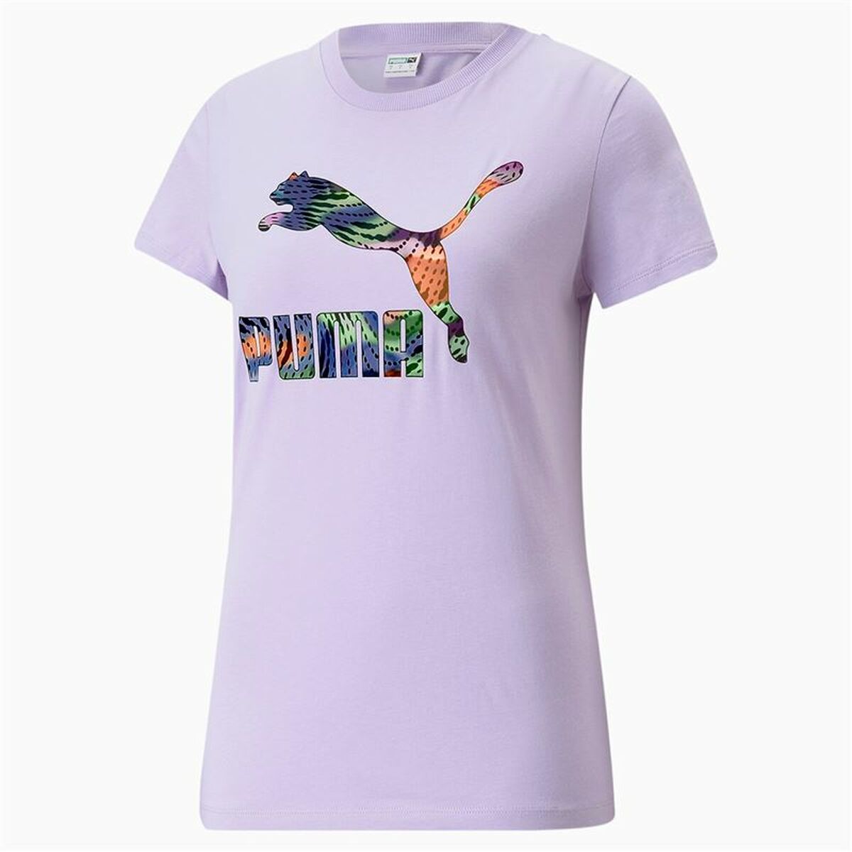 Dames-T-Shirt met Korte Mouwen Puma  Classics