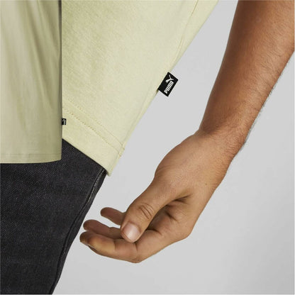 Shirt Puma Ess Block X Tape Beige Mannen