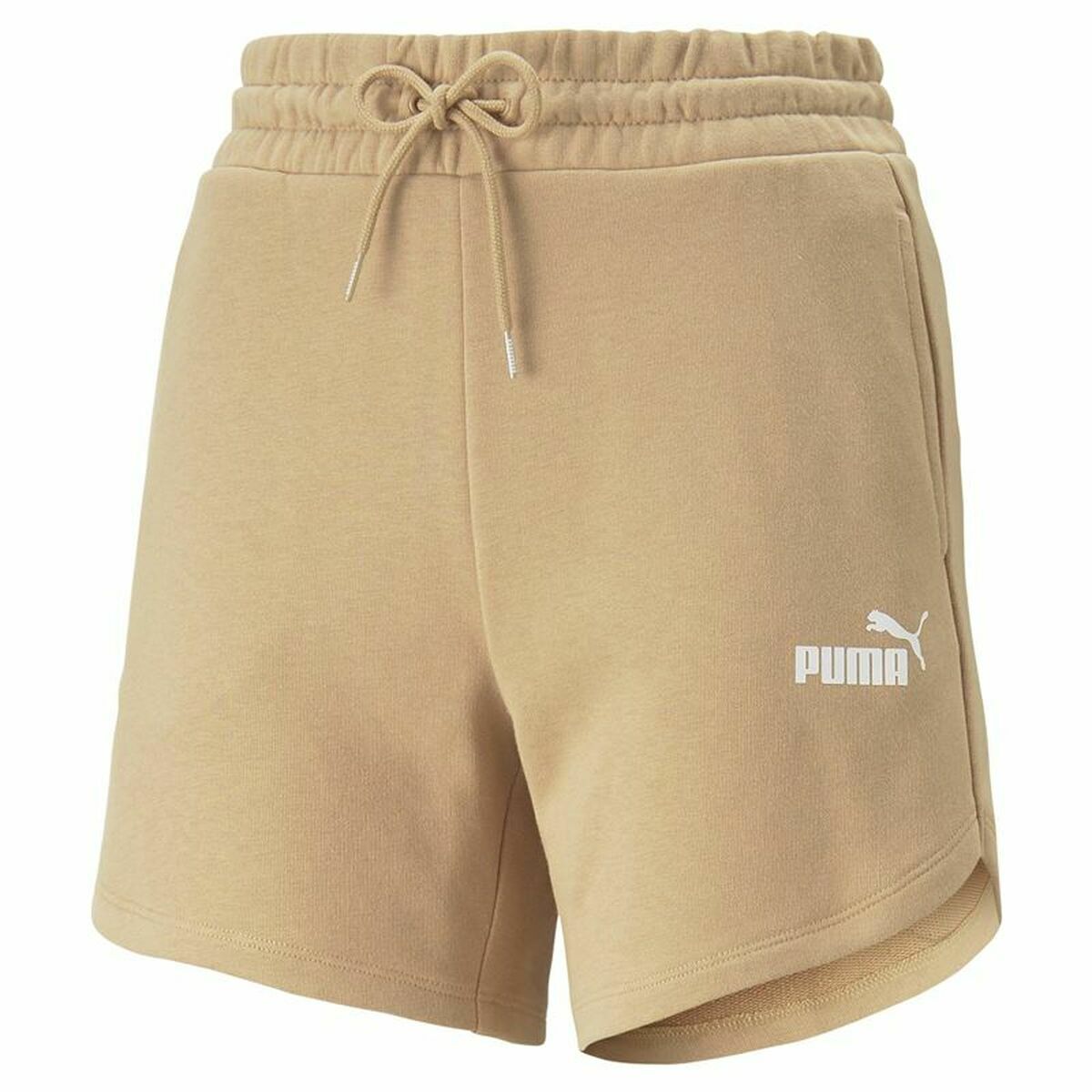 Sportbroek Puma Essentials 5" High Waist Beige