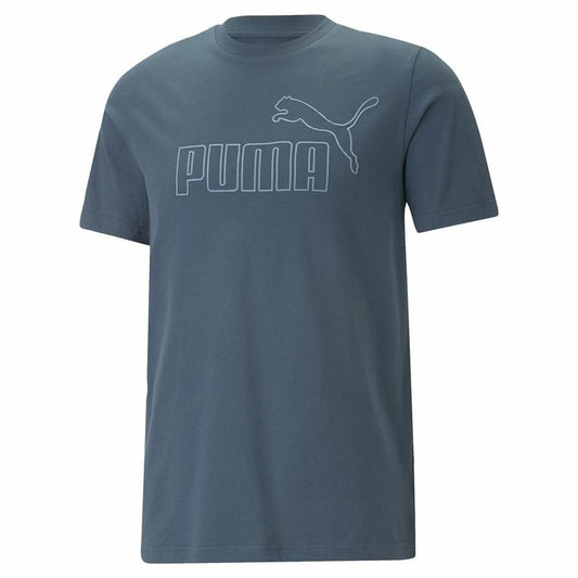 Shirt Puma Ess Elevated Donkerblauw Mannen
