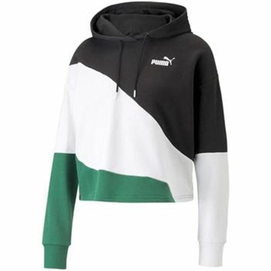 Dameshoodie Puma Power Cat Groen