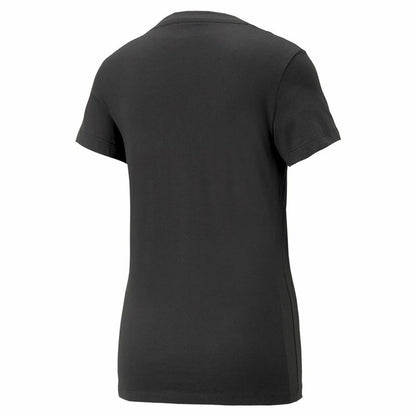 Dames-T-Shirt met Korte Mouwen Puma Essentials+ Nova Shine Zwart