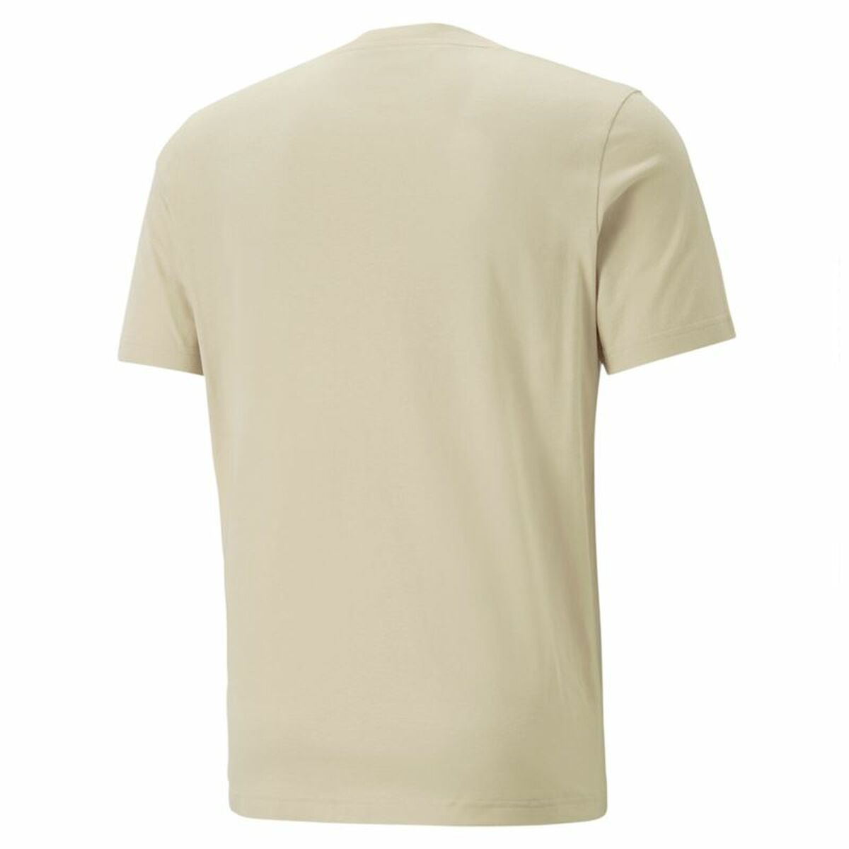 T-Shirt met Korte Mouwen Puma Essentials Elevated Beige Uniseks